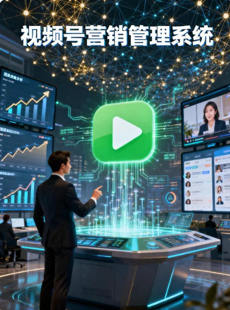 视频号营销管理系统